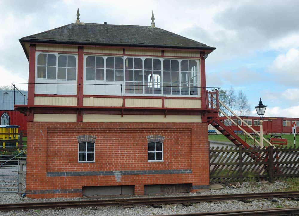 Demonstration Signal Box Midland Railway Butterley