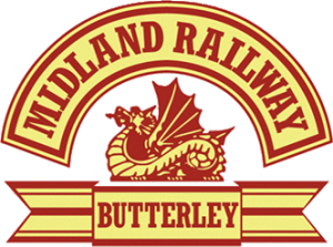 Midland Railway - Butterley logo.