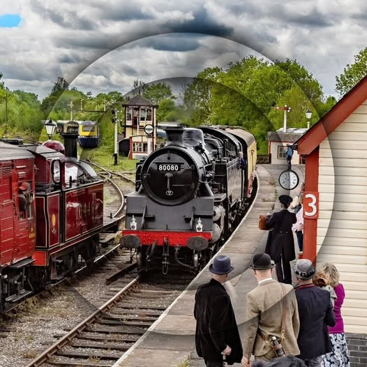 centre image - Midland Railway - Butterley
